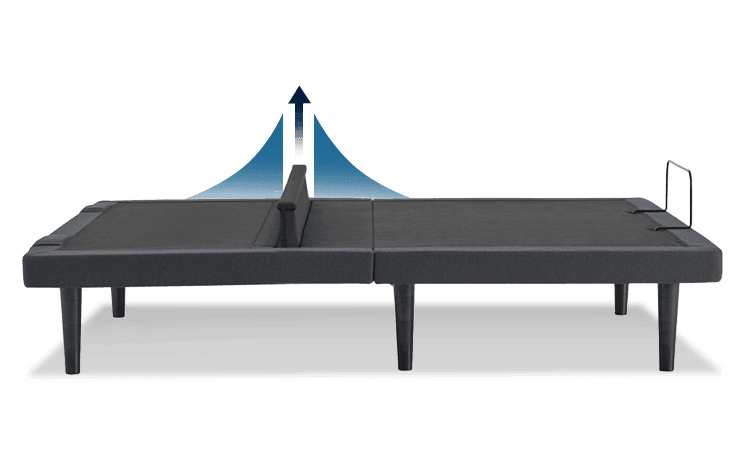 Adjustable Lumbar Support on the Ergo Power Base