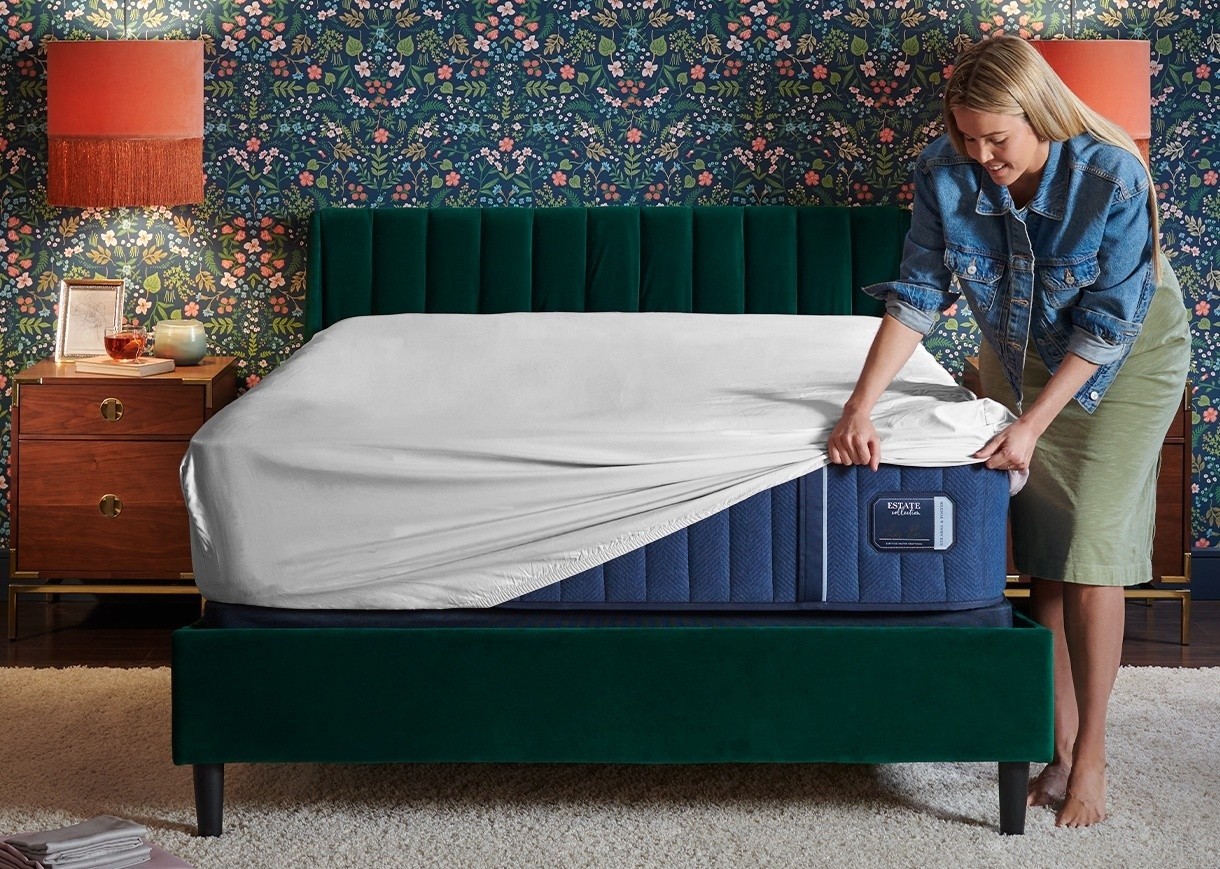 SF Sheet Set On A Estate Mattress