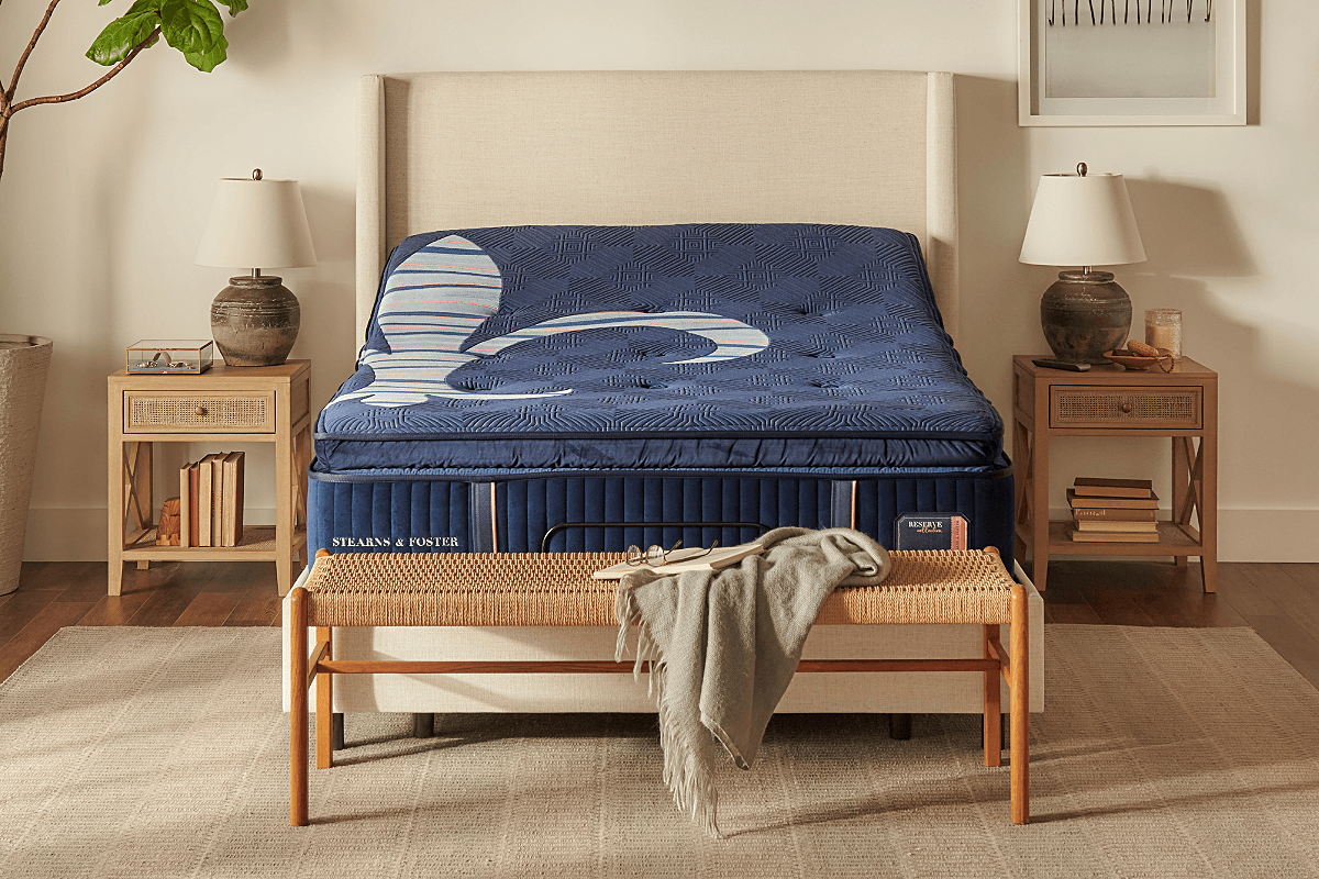 Photo of Bed in Naturalist Styled Room